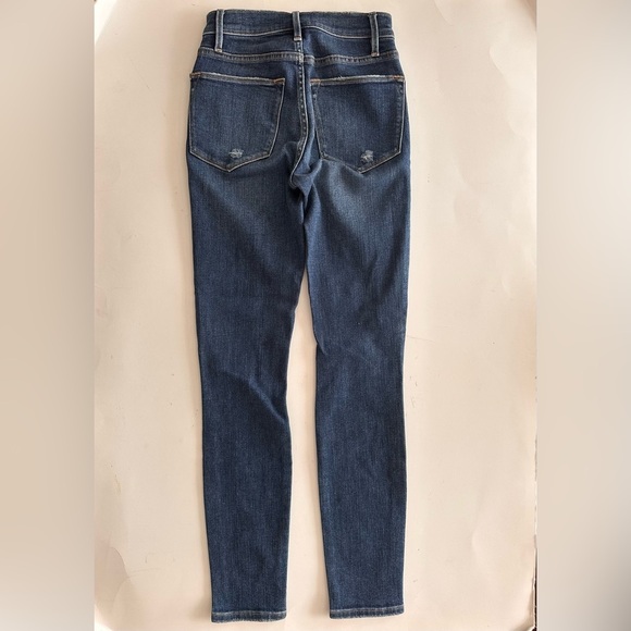 Frame Denim Distressed Le High Skinny Jeans - Picture 3 of 9